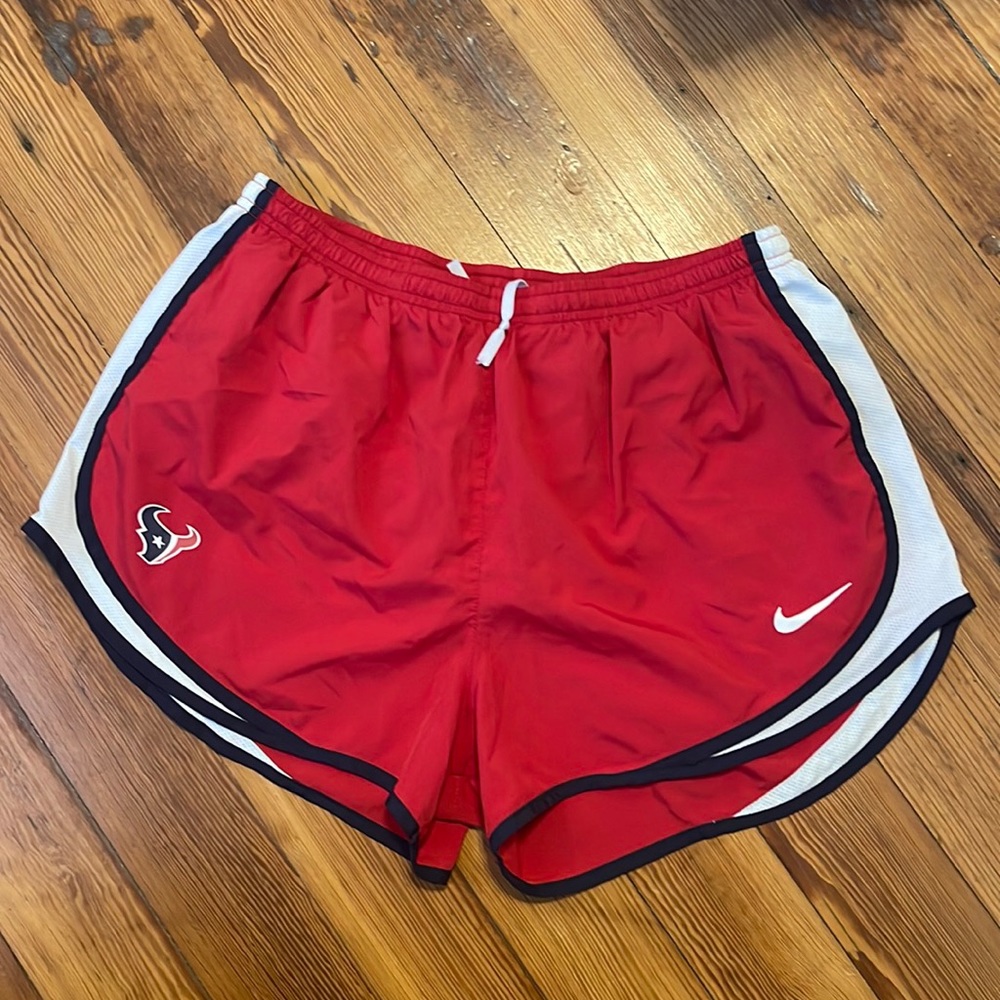 Womens Texans Nike Running Shorts